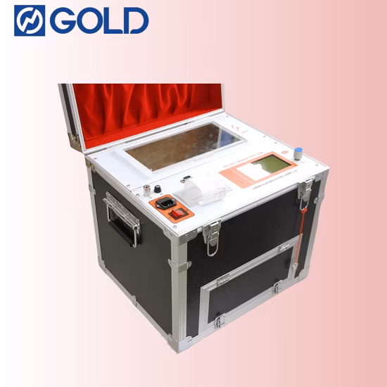 Gdyj-502A IEC156 Transformer Oil Test Equipment Automatic 80kv Transformer Oil Breakdown Voltage Bdv Tester