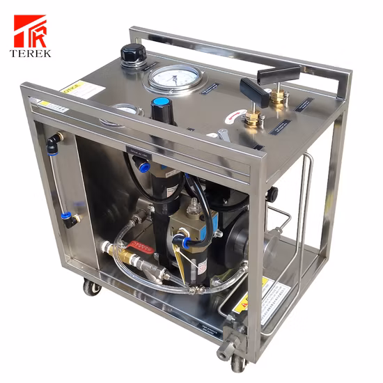 Terek Pneumatic Hydrostatic Test Pump Portable Hydraulic Test Pump Unit
