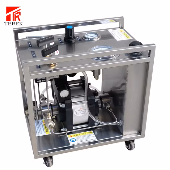 Terek Pneumatic Hydrostatic Test Pump Portable Hydraulic Test Pump Unit