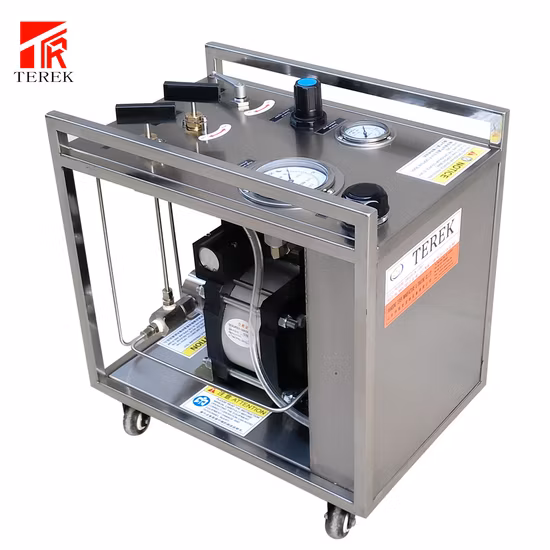 Terek Pneumatic Hydrostatic Test Pump Portable Hydraulic Test Pump Unit