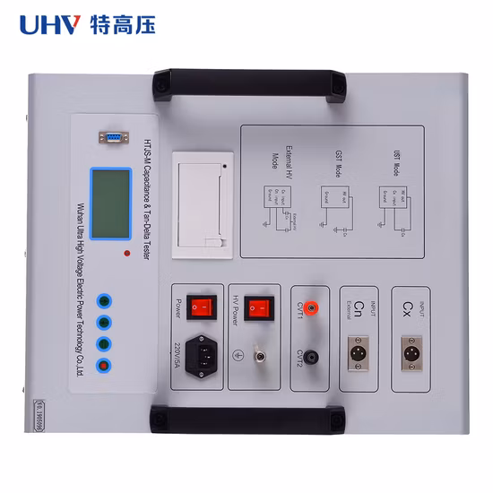 Htjs-V Power Transformer Dielectric Loss Tester Capacitance and Tan Delta Tester