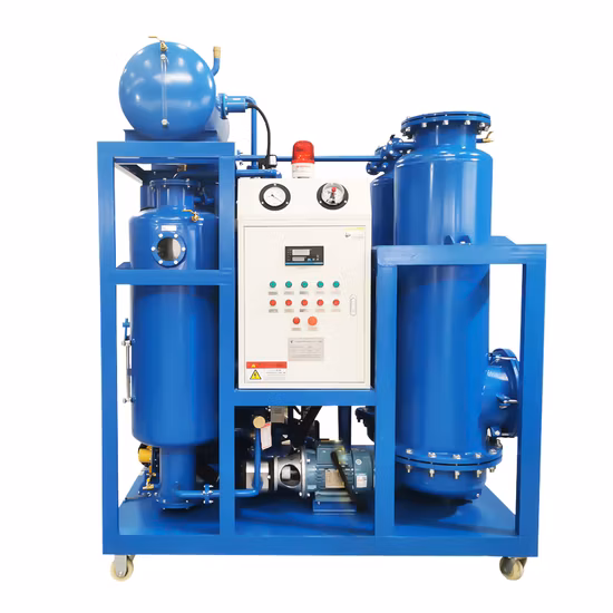 Purificatore di olio combustibile con sistema di filtraggio sotto vuoto diesel nero